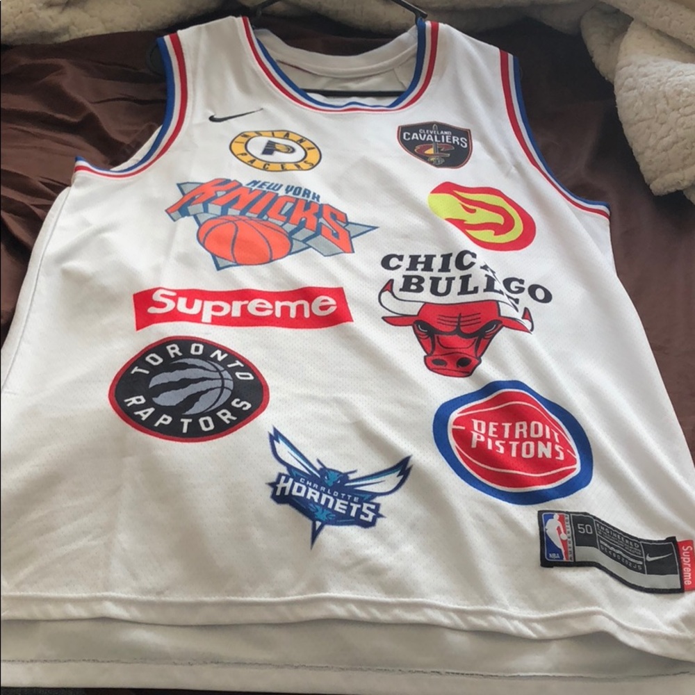 Supreme NBA jersey